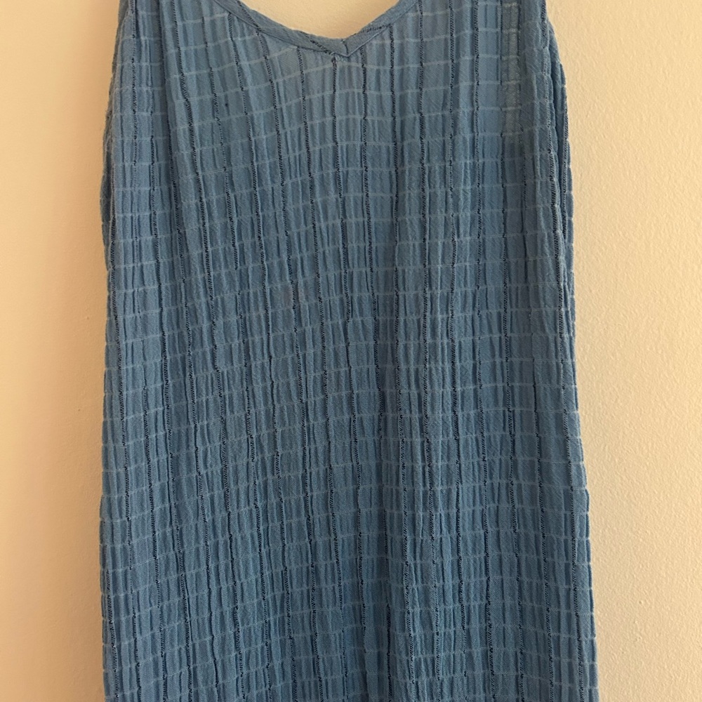Mara Hoffman Blue Inesa Gauze Maxi Dress XS - Picture 4 of 5